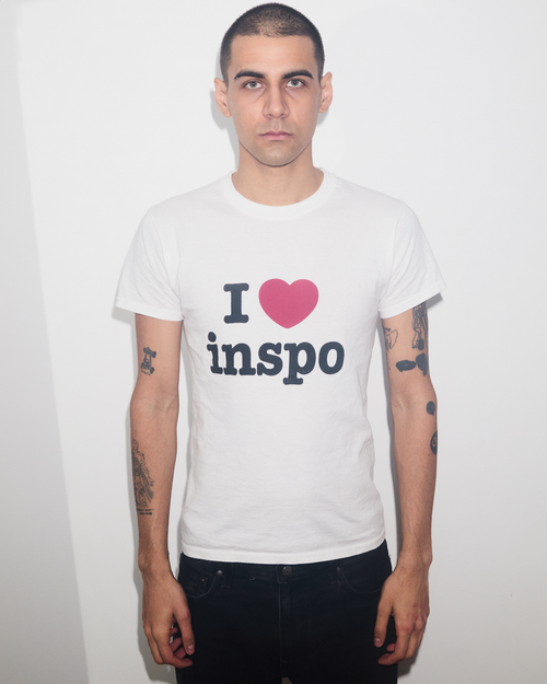 I ❤️ INSPO WHITE T-SHIRT